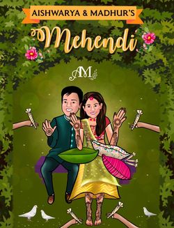 Combined Haldi and Mehandi Ceremony - Anchal Jain Pictures | Wedding Cards  in Jaipur - WedMeGood