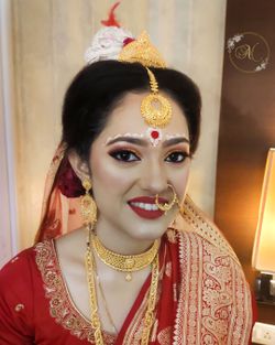 Bengali Bridal Makeup - Ace of Makeup Pictures | Bridal Makeup in Kolkata - WedMeGood Bengali Bridal Makeup - Ace of Makeup Pictures | Bridal Makeup in Kolkata - WedMeGood