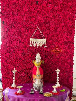 Snigdha 's Varalakshmi Pooja at Jubilee Hills - Krishna's Events Pictures |  Wedding Planner in Hyderabad - WedMeGood