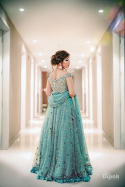 Lightweight lehenga hot sale for engagement