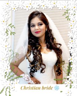 Christian Bride Richa Alchiya Makeup Artist And Hairstylist