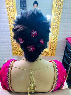 Advance Hair Styles - Harmeet Ghuman Makeup & Hairstylist Pictures | Bridal  Makeup in Mangalore - WedMeGood