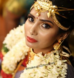 Wedding/Muhurtham look - Makeup101 by Yamini Pictures | Bridal Makeup in  Chennai - WedMeGood