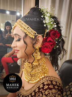 HD 3D Bridal Makeup - Mahek Mahajan Makeup Artist Pictures | Bridal Makeup in Noida - WedMeGood HD 3D Bridal Makeup - Mahek Mahajan Makeup Artist Pictures | Bridal Makeup in Noida - WedMeGood
