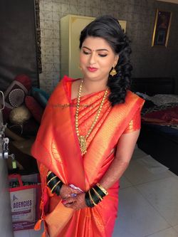 A Maharashtra Bride Chaitali on her 