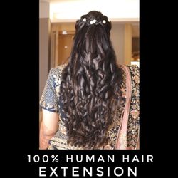 100 Real Human Hair extension Zohra Makeup Hair Artistry