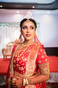 bengali dulhan look