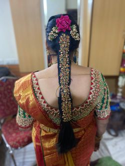 South Indian Wedding - Le'Rouge Makeup Artistry Pictures | Bridal Makeup in  Hyderabad - WedMeGood
