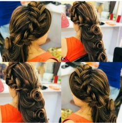 hair - Deep Hair and Makeup Artist Pictures | Bridal Makeup in Raipur - WedMeGood hair - Deep Hair and Makeup Artist Pictures | Bridal Makeup in Raipur - WedMeGood