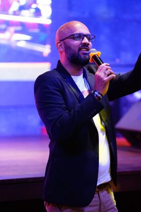 Emcee Sunil Donbosco