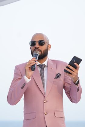 Emcee Sunil Donbosco