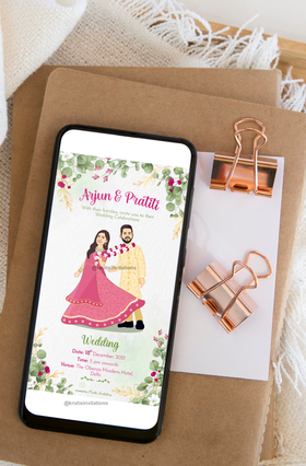 Kruti's Invitations