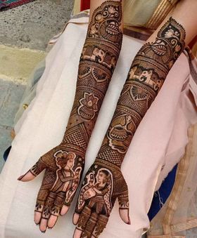 Rajasthan Mehandi Art