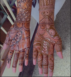 Ajay Mehandi Art Chirawa
