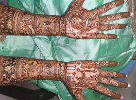 Akash Kushwaha Designer Mehandi Art