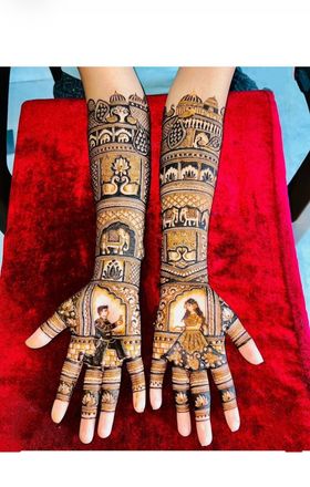 Shubham Mehndi Artist Lucknow