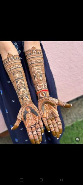 Rajasthani Mehandi Art