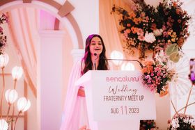 Emcee Chandana Vasudevan