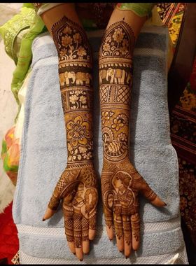 Raj Mehndi Art