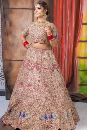 Bright Pink Bridal Lehenga for Engagement - Designer Collection with Prices