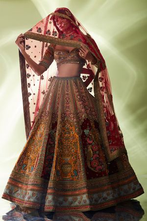 Bridal Lehenga Shopping Online - Designer Bridal Lehenga with Prices