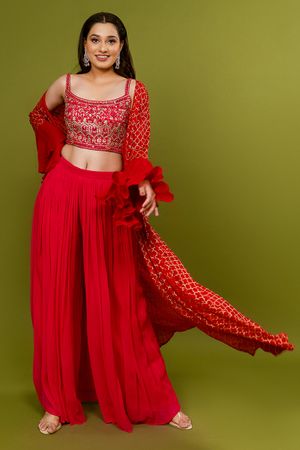 Crop indo western hotsell