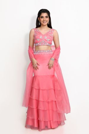 a line sweetheart prom dress Charming A Line Sweetheart Blue Corset Beaded Long Prom Dress with Slit main image 1