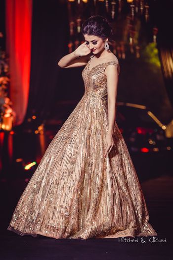 cocktail gowns for indian weddings