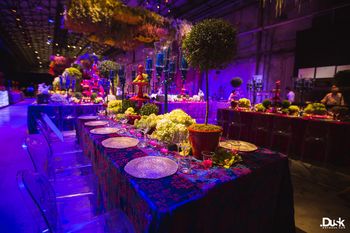 Photo of Extravagant cocktail night dinner for wedding