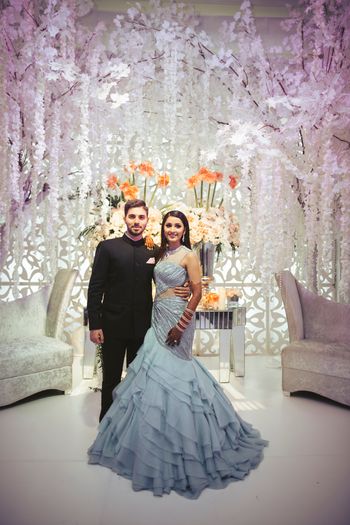Light Blue Outfits Photo Gaurav gupta gown