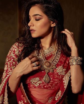 Photo of Reception makeup look with heavy contouring