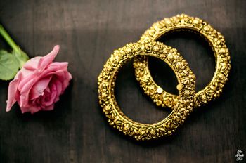 Bridal kadas with intricate work