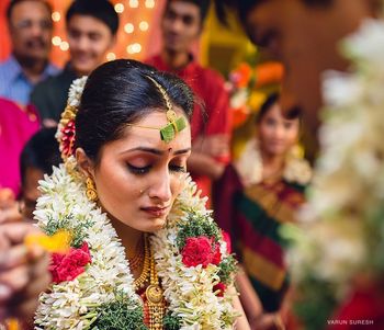 Photo of South indian bridal portrait