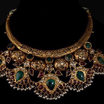 gold necklace