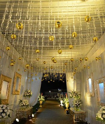 silver and gold decor