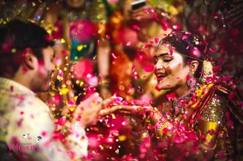 Photo of bridal portrait