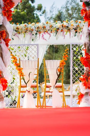 Photo of back chair decor