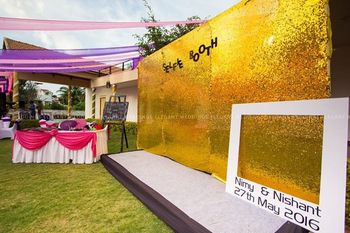 Photo of Glitter selfie photobooth