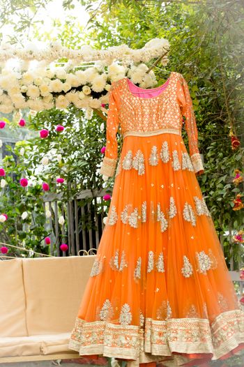 sikh bridal anarkali