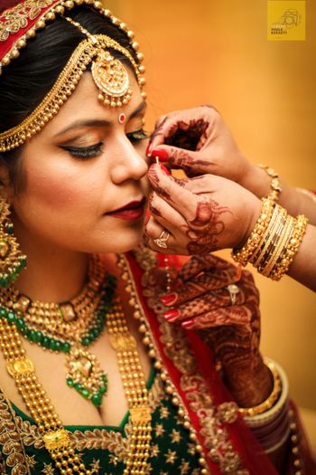 Photo of layered jewellery