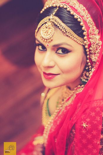 Photo of red dupatta