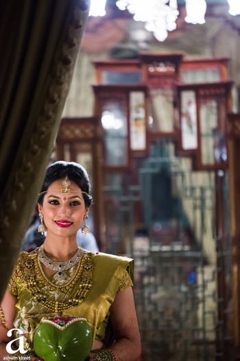 South Indian Bridal look