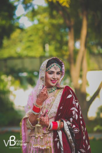 Photo of Smiling bride shot on wedding day