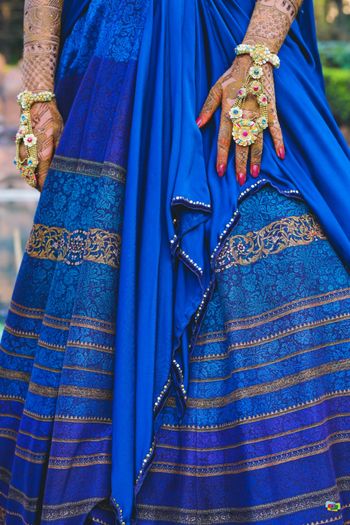 Gota haathphool mehendi jewellery 