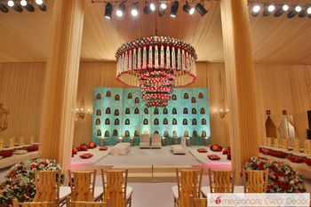 Photo of stage backdrop