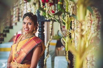 Photo of Stunning south indian bridal portrait
