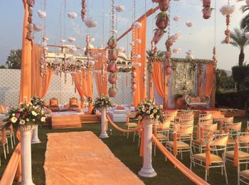 Photo of morning wedding summer wedding