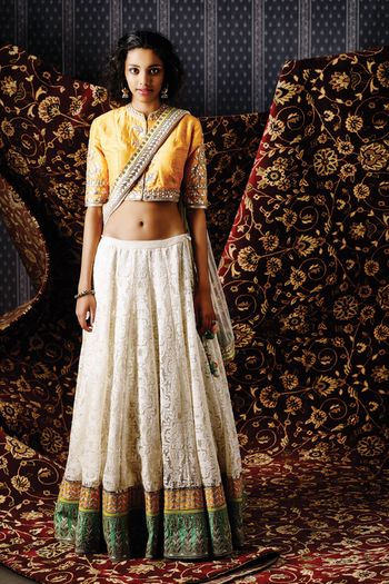 yellow and white