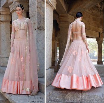Engagement Lehenga by Astha NArang