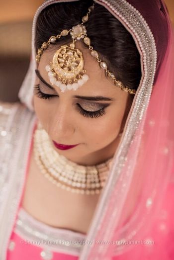 Chaandbala Style Gold Matha Patti